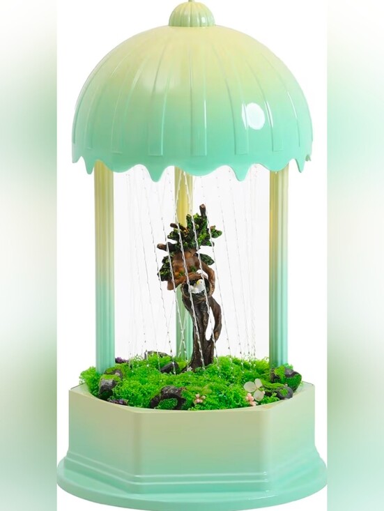 Other - Oil Rain Motion Lamp Mother Tree Birdy